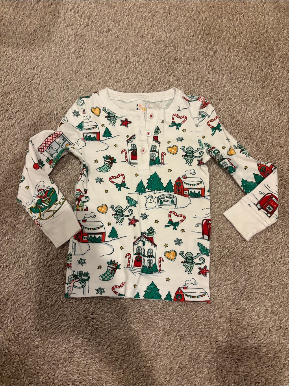 Roller Rabbit Christmas PJ - Picture 2 of 4